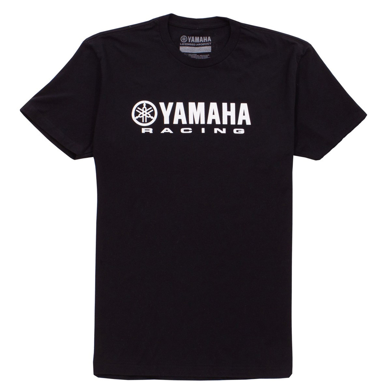 Yamaha New OEM, Branded Men's Racing Classic Short Sleeve Tee, VDF-20TYR-BK-MD