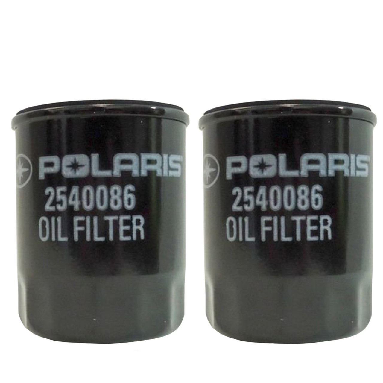 Polaris New OEM ATV/UTV 10 Micron Oil Filter 2 Pack, Ranger Sportsman, 2540086x2