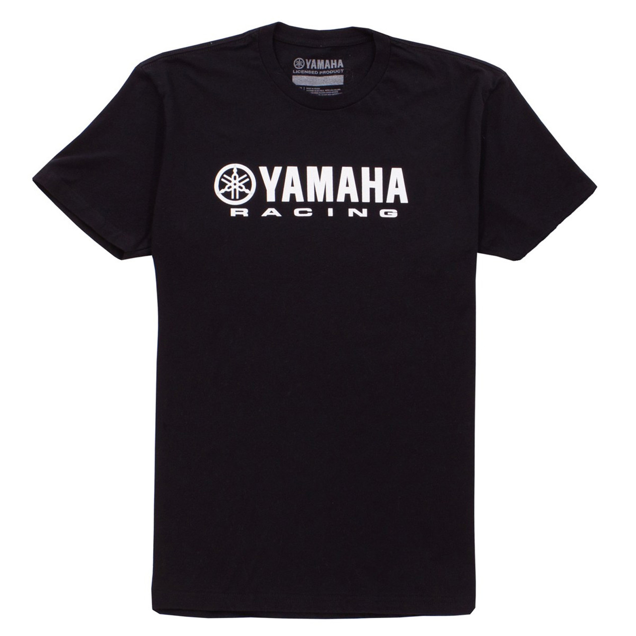 Yamaha New OEM, Branded Men's Racing Classic Short Sleeve Tee, VDF-20TYR-BK-2X