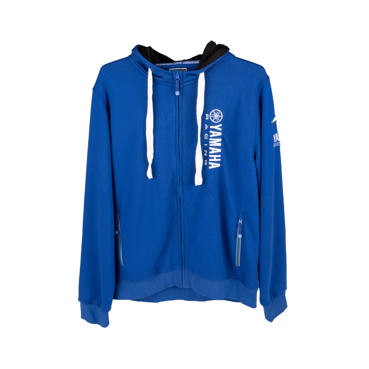 Yamaha New OEM, Men's Blue Paddock Essentials Zip-Up Hoodie, CRP-20HPE-BL-3X