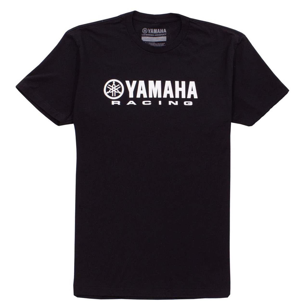 Yamaha New OEM, Branded Men's Racing Classic Short Sleeve Tee, VDF-20TYR-BK-SM