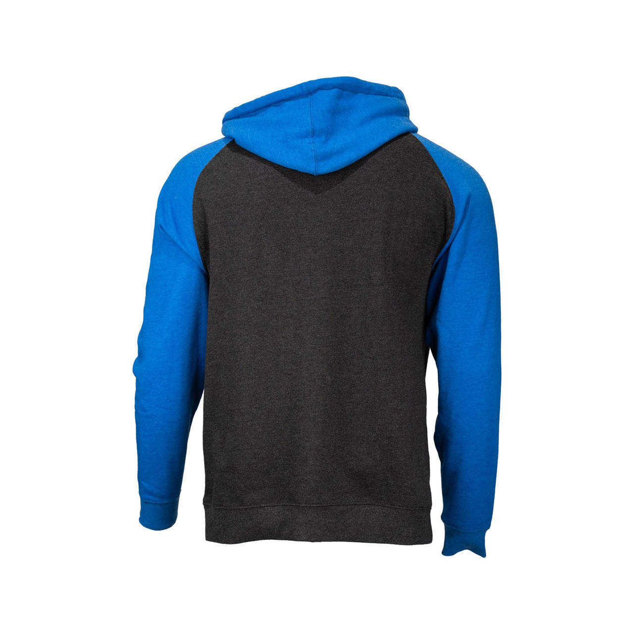 Yamaha New OEM, Blue Revs Men's Branded Charcoal Two-Tone Hoodie CRP-20FBR-CH-SM