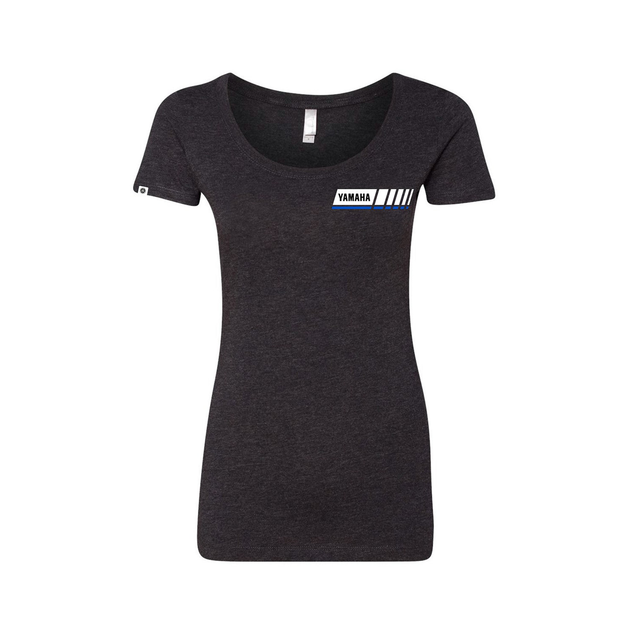 Yamaha New OEM Women's/Ladies X-Large, Blue Revs T-Shirt, CRW-19TBR-BK-XL