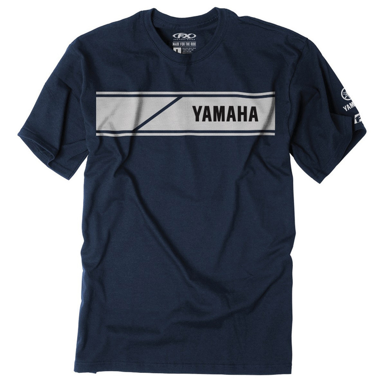 Yamaha New OEM Factory Effex Men's Speed Block Short Sleeve Tee, VFE-19TSB-BK-2X