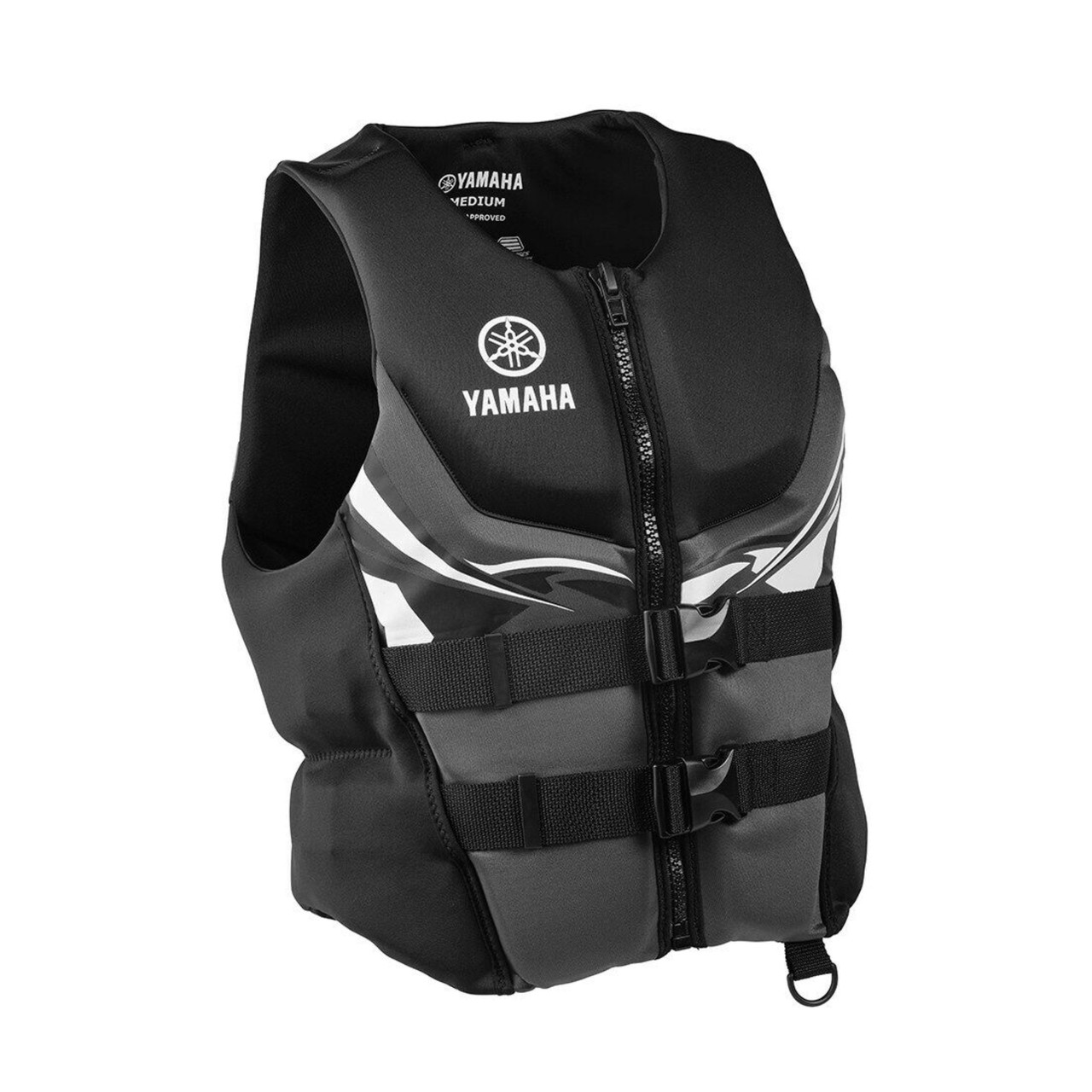 Yamaha New OEM Men's 22VNE Neoprene 2-Buckle PFD, Small, MAR-22VNE-BK-SM