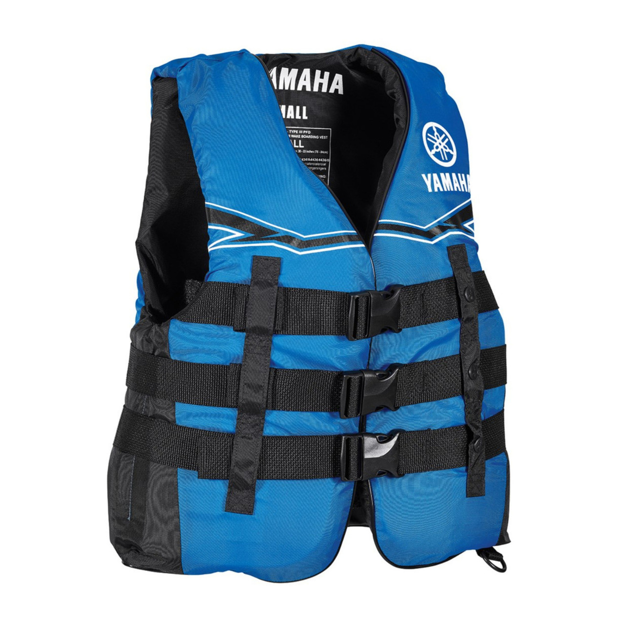 Yamaha New OEM Women's 21V3B Nylon 3-Buckle PFD, 2X-Large, MAW-21V3B-BL-2X