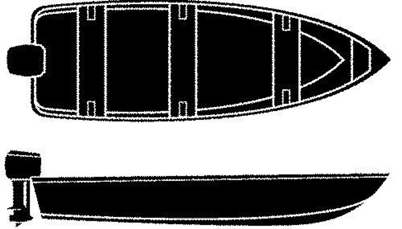 Carver Covers New Boat Cover V-Hull Fi, 50-97681