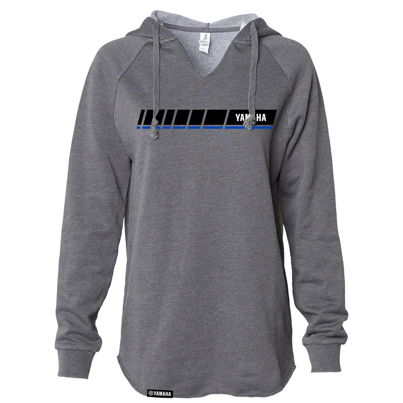 Yamaha OEM Hoodie-Yamaha Blue Revs W Gy, CRW-19FBR-GY-SM
