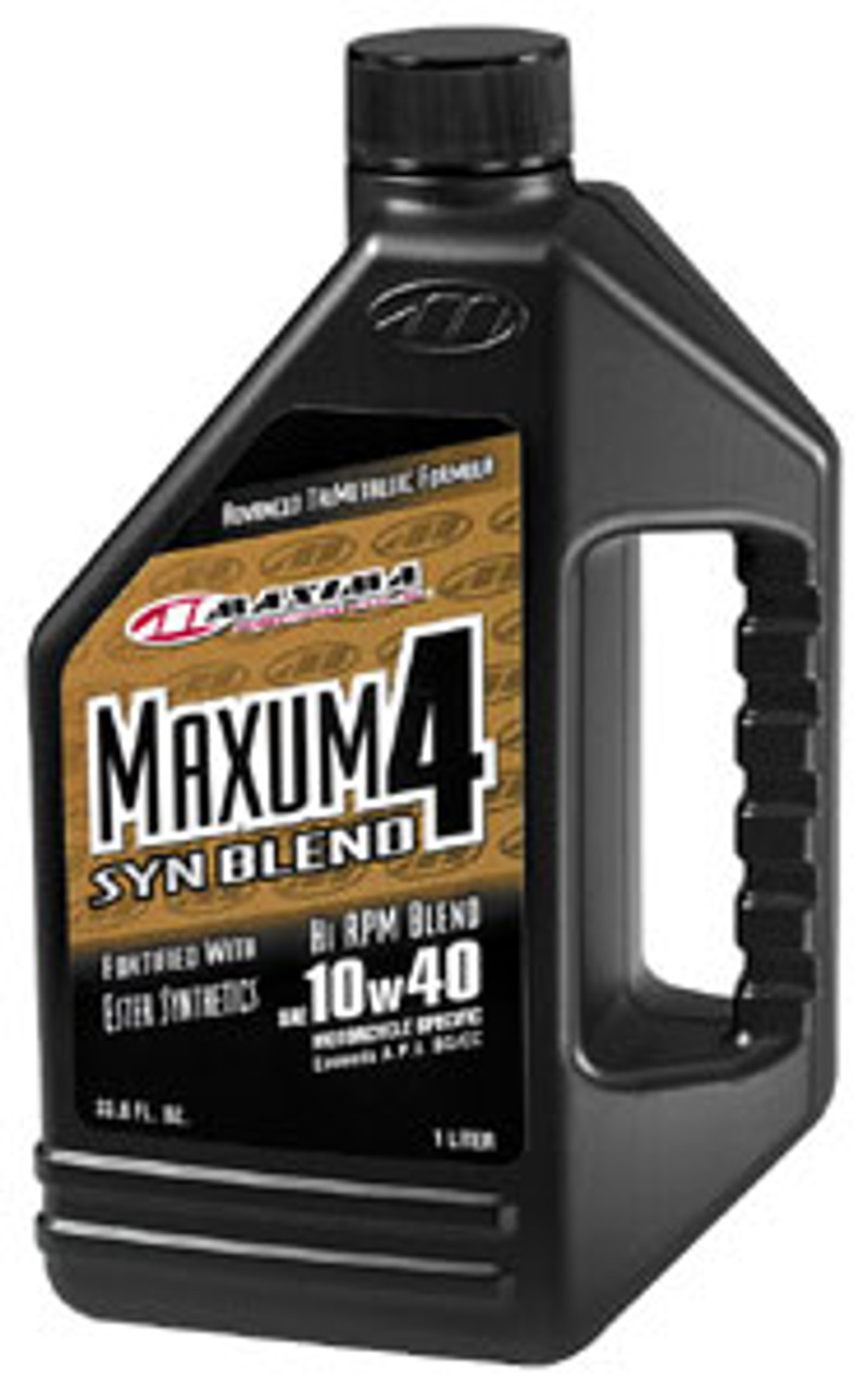 Maxima Racing Oil New Maxum 4 Blend 10W40 Gal, 349128B