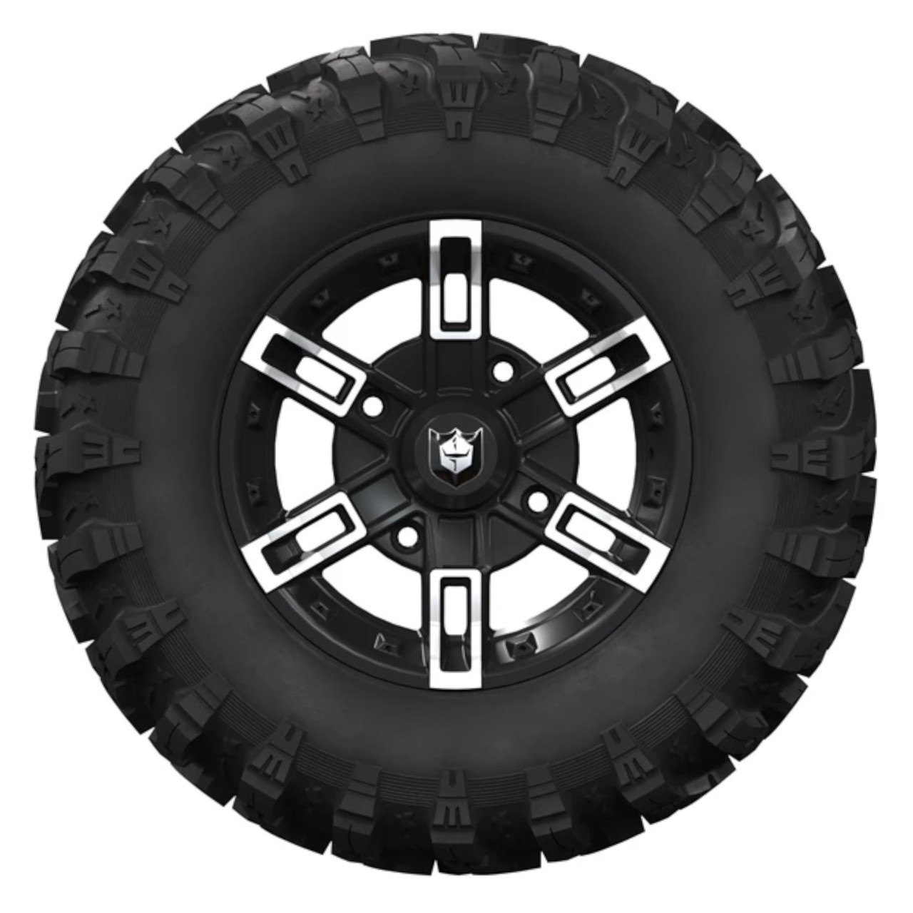 Polaris New OEM Pro Armor Wheel & Tire Set: X Terrain, 27 Inch Diameter ...