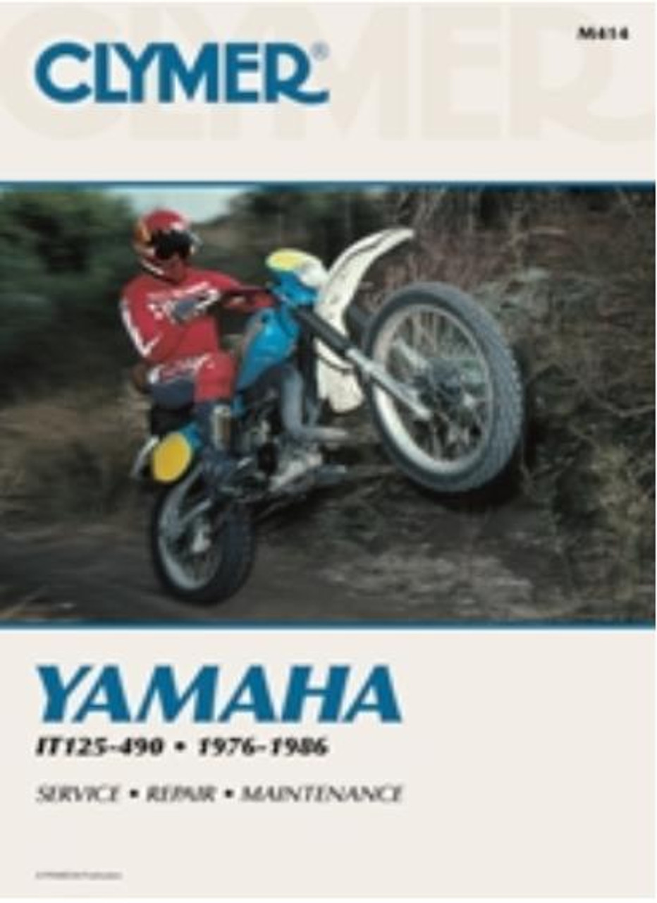CLYMER Manual - Yamaha It125-490, M414