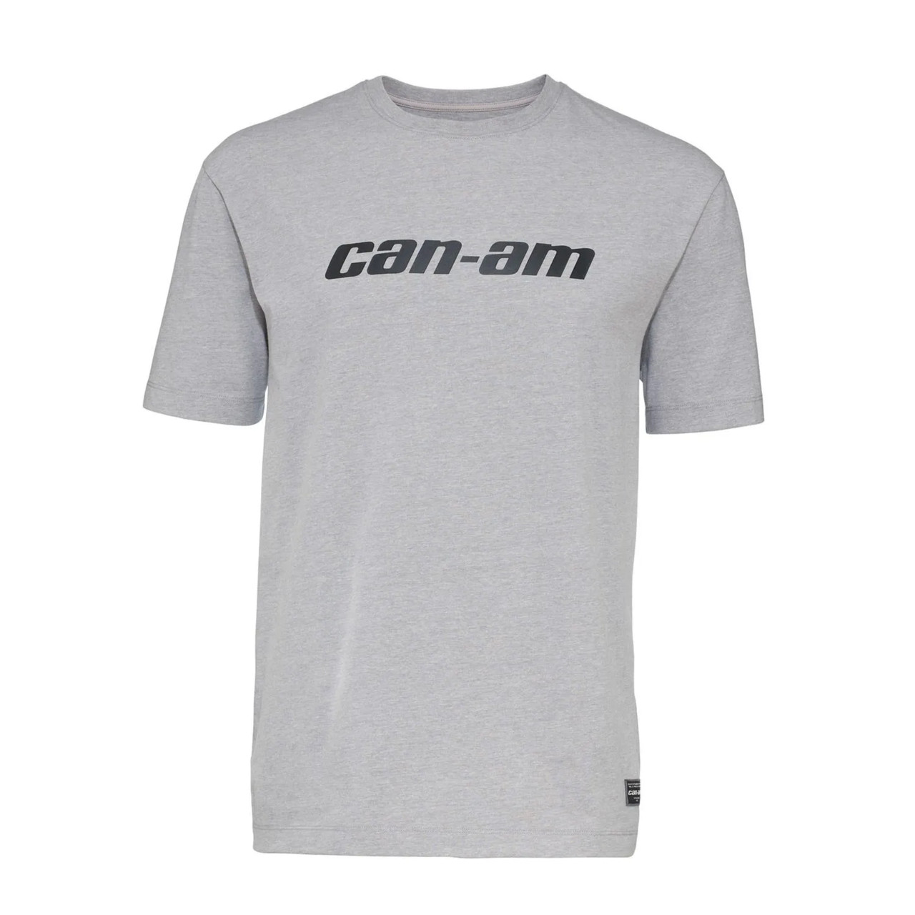 Can-Am New OEM Men's 3X-Large Heather Grey Signature T-Shirt, 4544301627