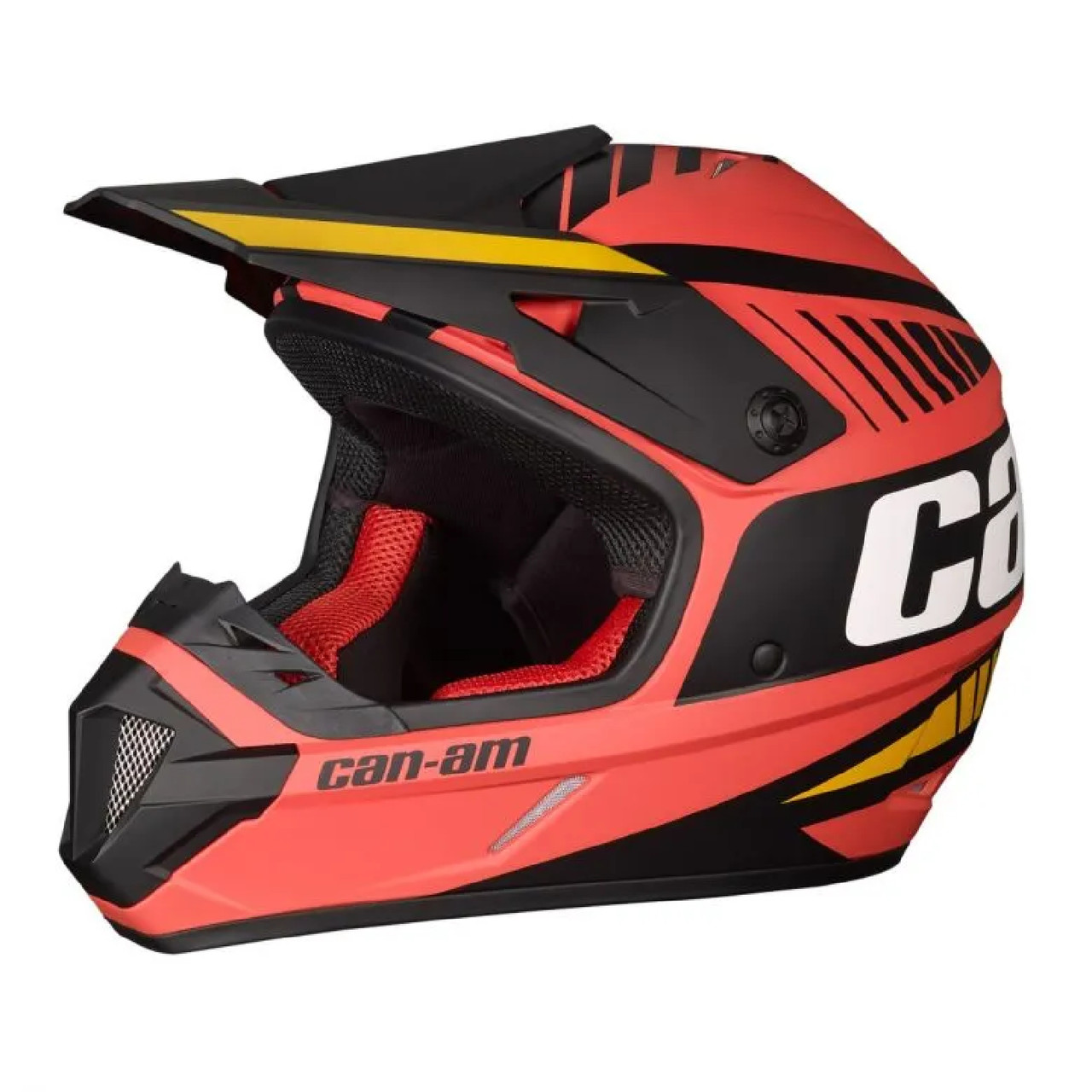 Can-Am New OEM Unisex X-Large Red XC-4 Cross Team Helmet, 4486511230