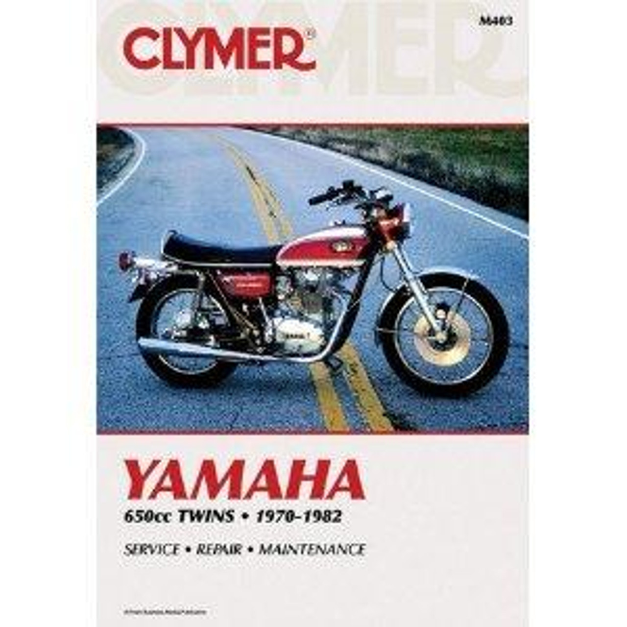 Clymer New Manual - Yamaha 650 Twins, M403