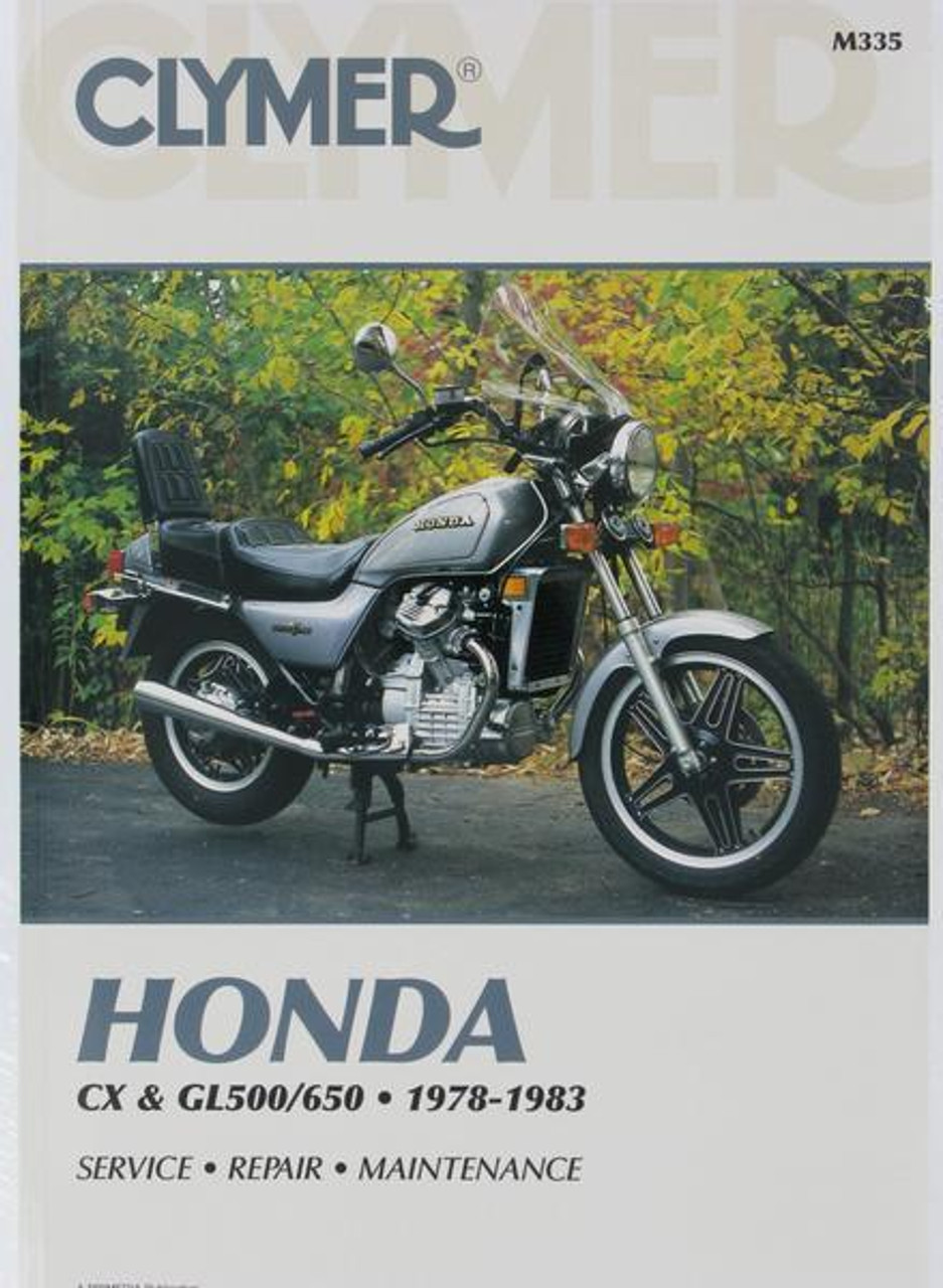 Clymer New Manual - Honda Cx & Gl500/650, M335