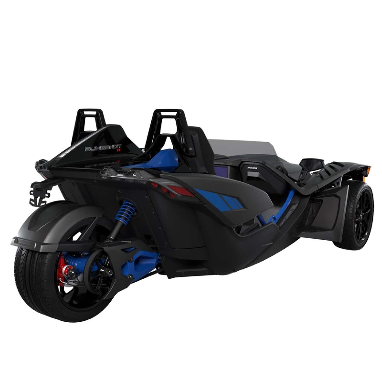 Polaris New OEM 265 mm Fiberglass Rear Fender Smoke Slingshot  2883846-894