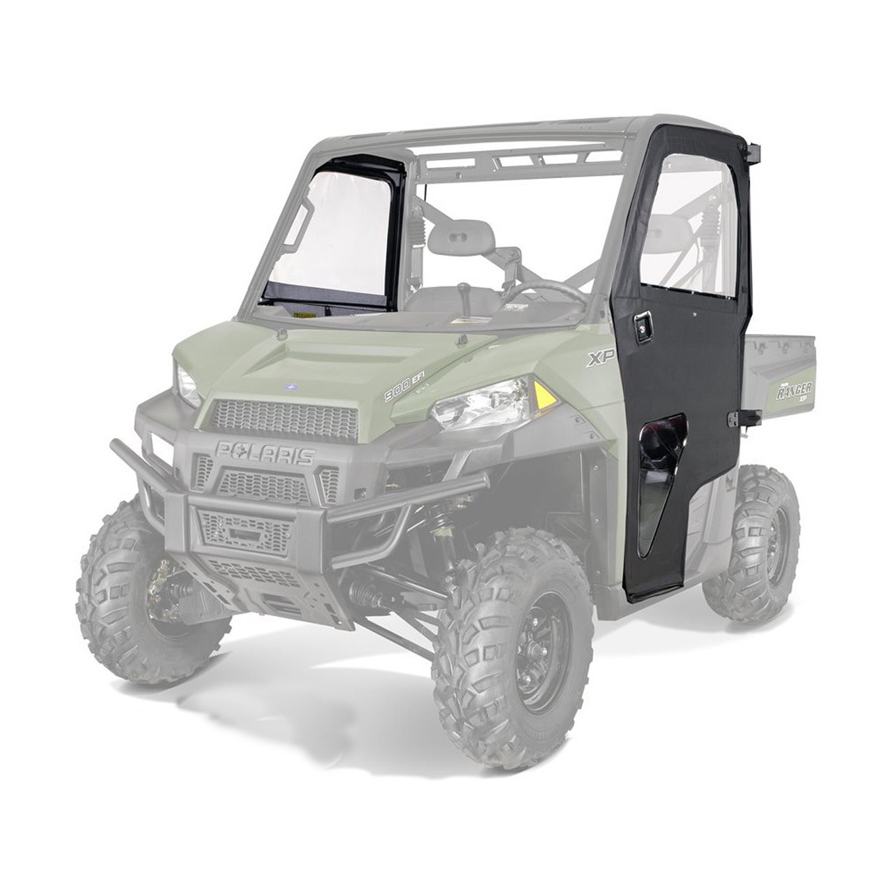 Polaris New OEM Ranger Lock & Ride ProFit Canvas Doors with Poly Windows 2878853