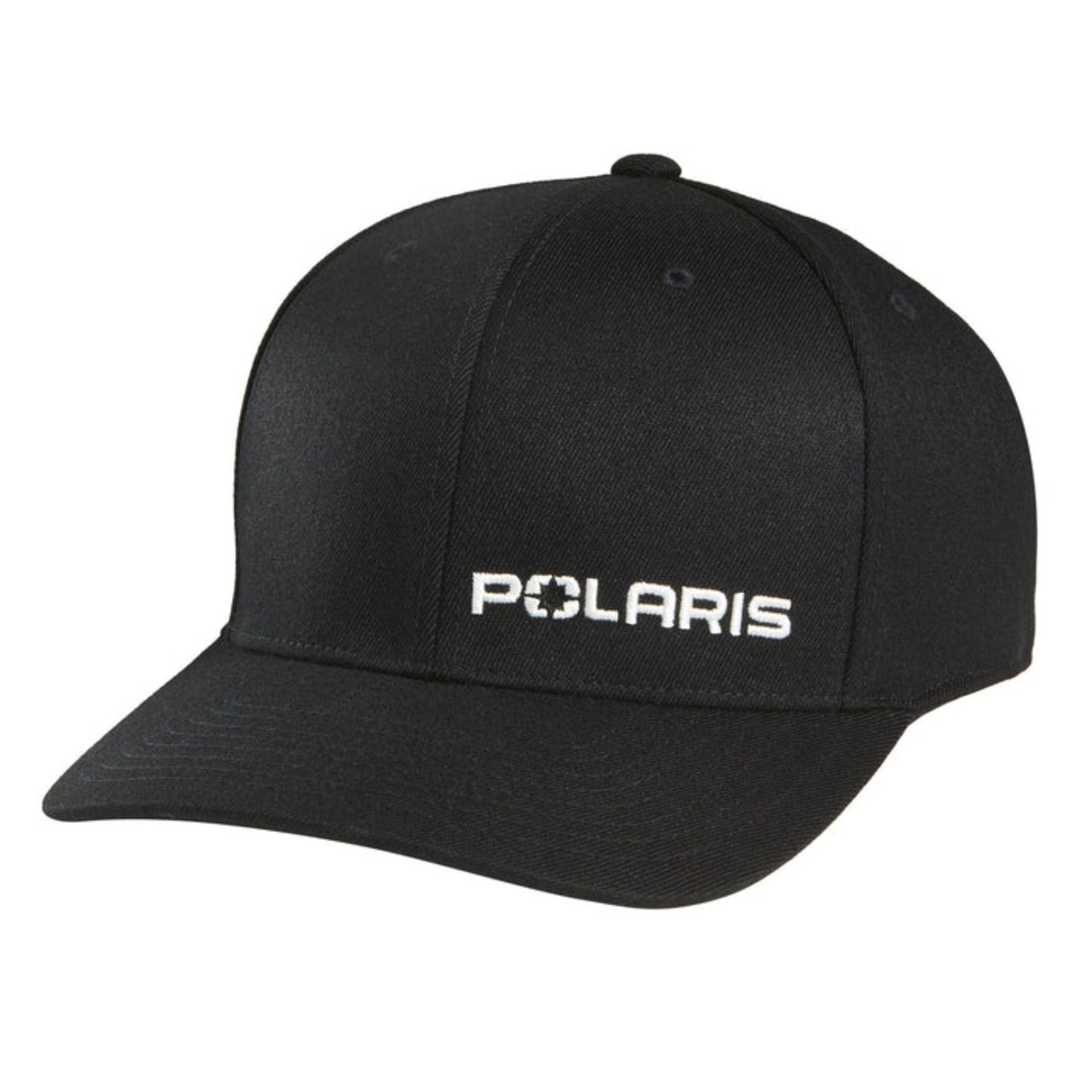 Polaris New OEM Men's Snapback Black Core Cap, 2833495