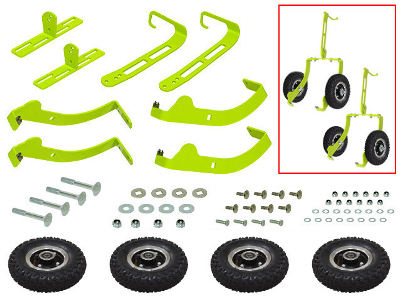 Sp1 New Ski Protec Dolly Set, 27-30013