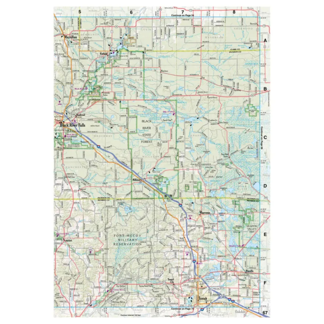Garmin OEM DeLorme® Atlas & Gazetteer Paper Maps (Wisconsin), 010-12664-00