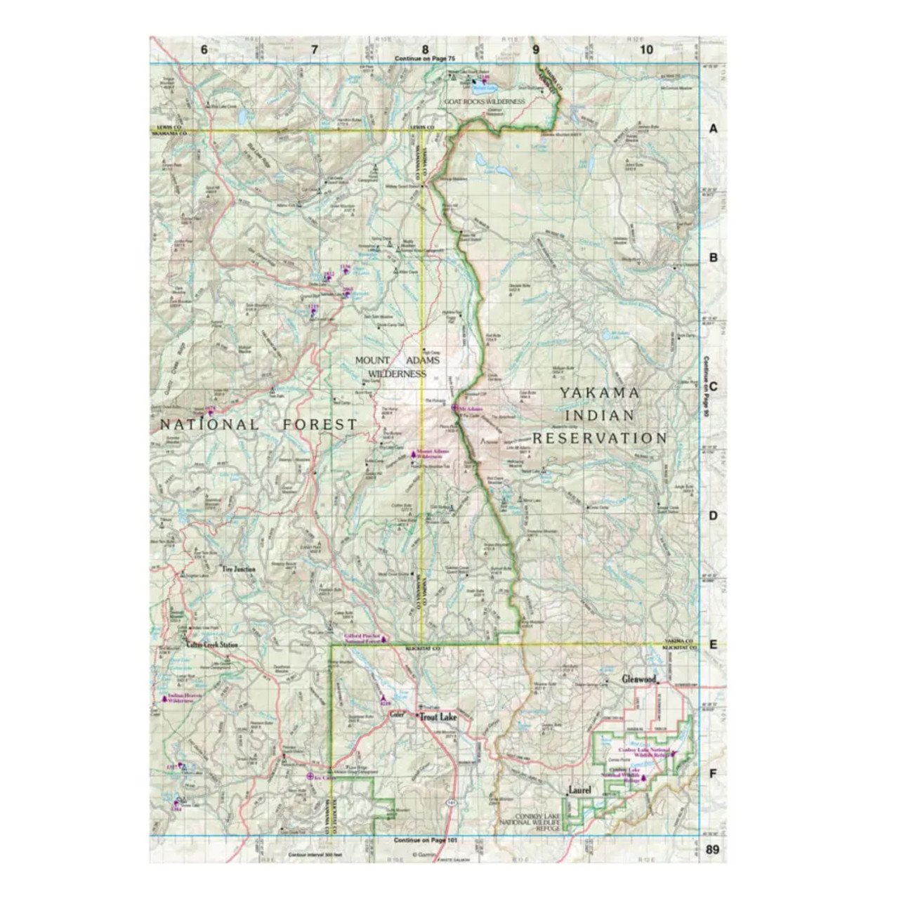 Garmin New OEM DeLorme® Atlas & Gazetteer Paper Maps Washington, 010-13064-00