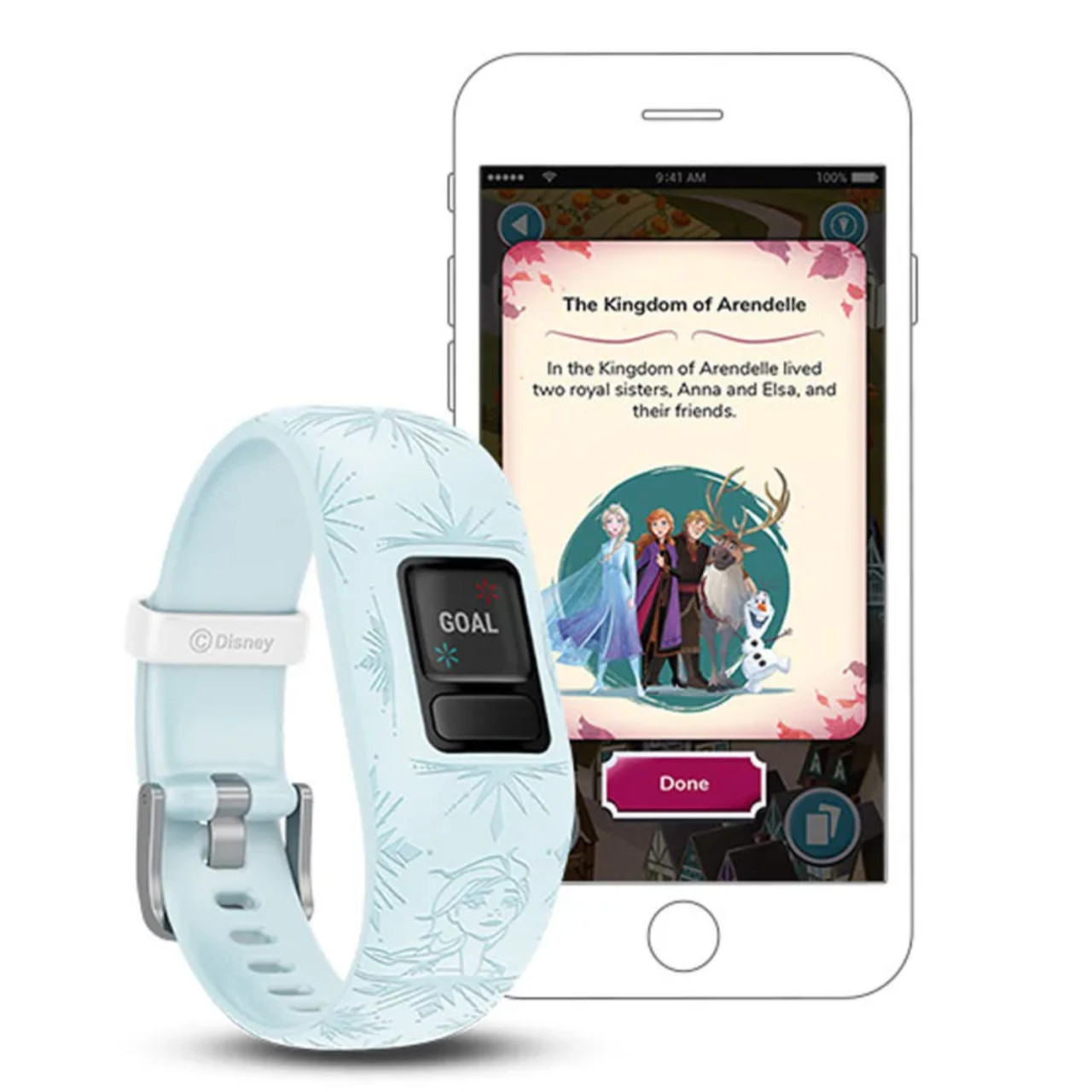 Garmin New OEM vívofit® jr. 2 – Disney Frozen 2 Elsa, 010-01909-38