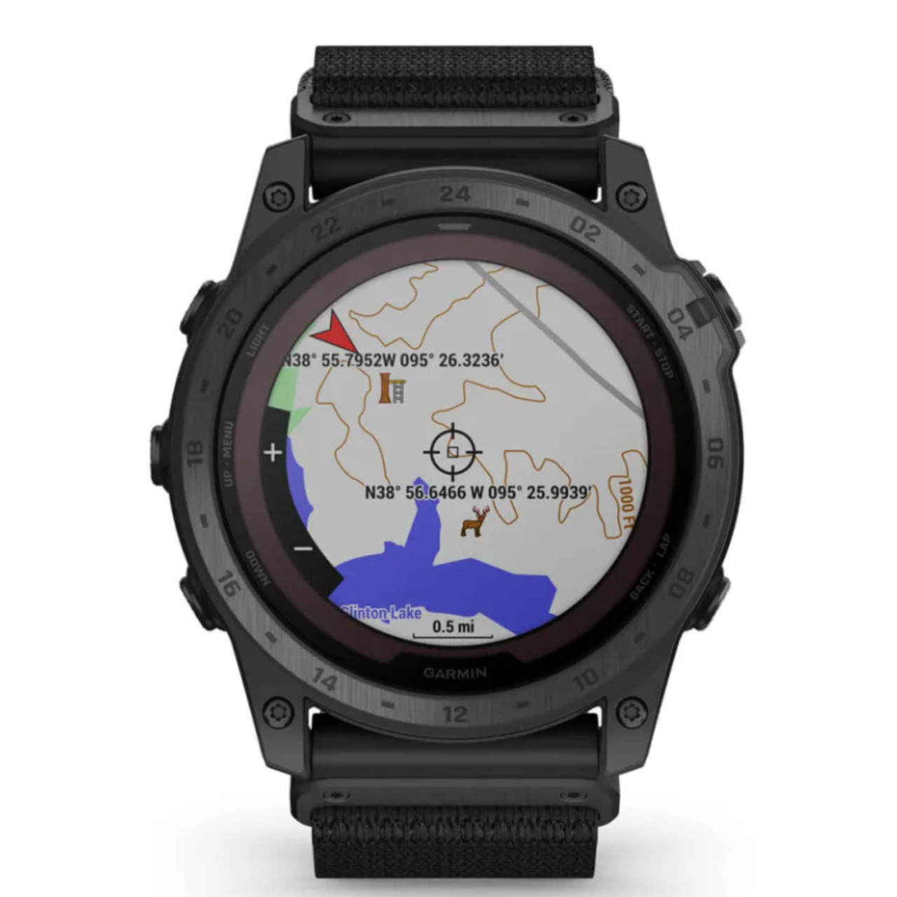 Garmin New OEM tactix® 7 – Pro Edition Solar Powered Tactical GPS Watch with Nylon Band, 010-02704-10