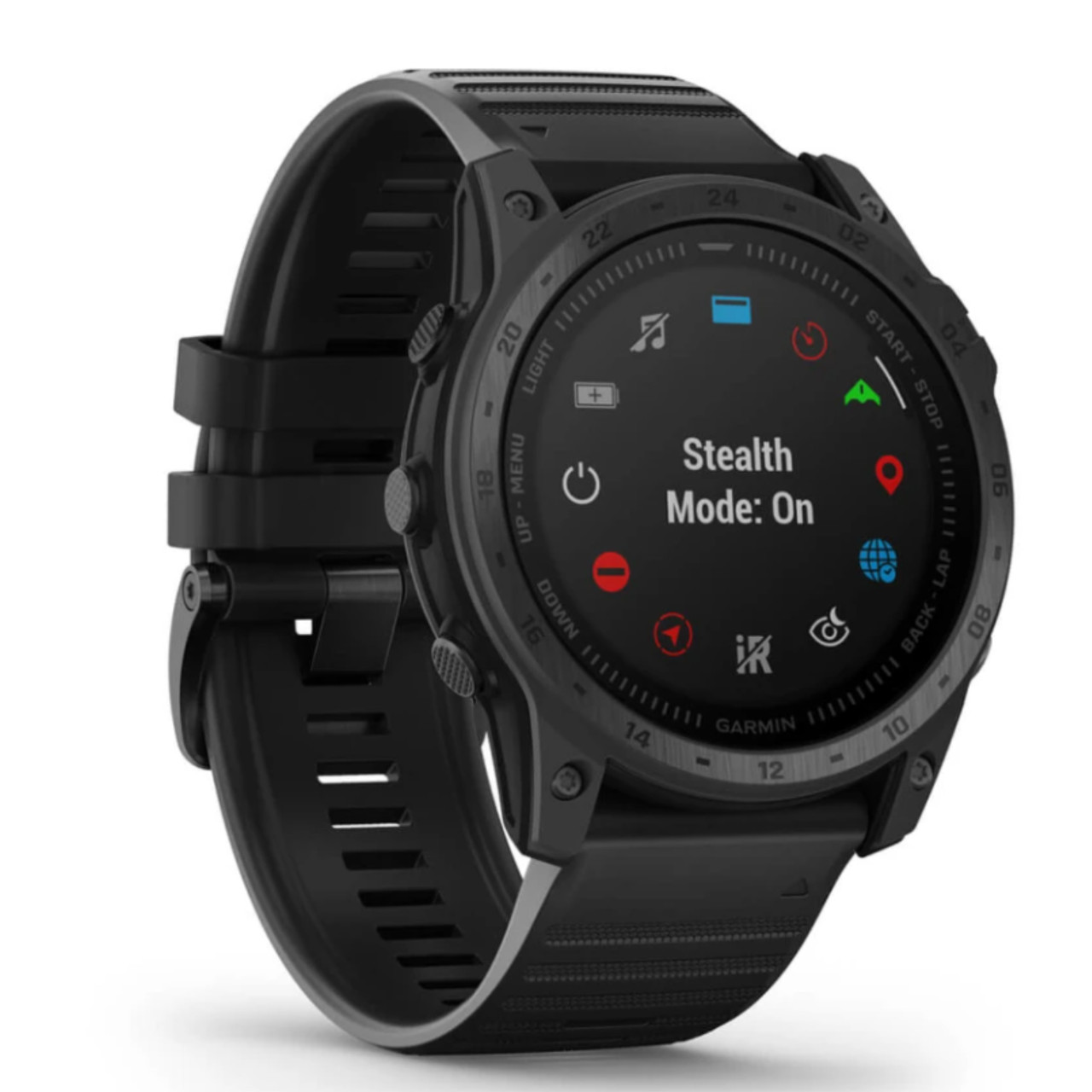 Garmin New OEM tactix® 7 – Standard Edition Premium Tactical GPS Watch with Silicone Band, 010-02704-00