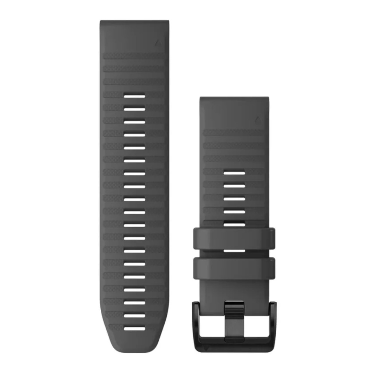 Garmin New OEM QuickFit® 26 Watch Bands Slate Gray Silicone, 010-12864-20
