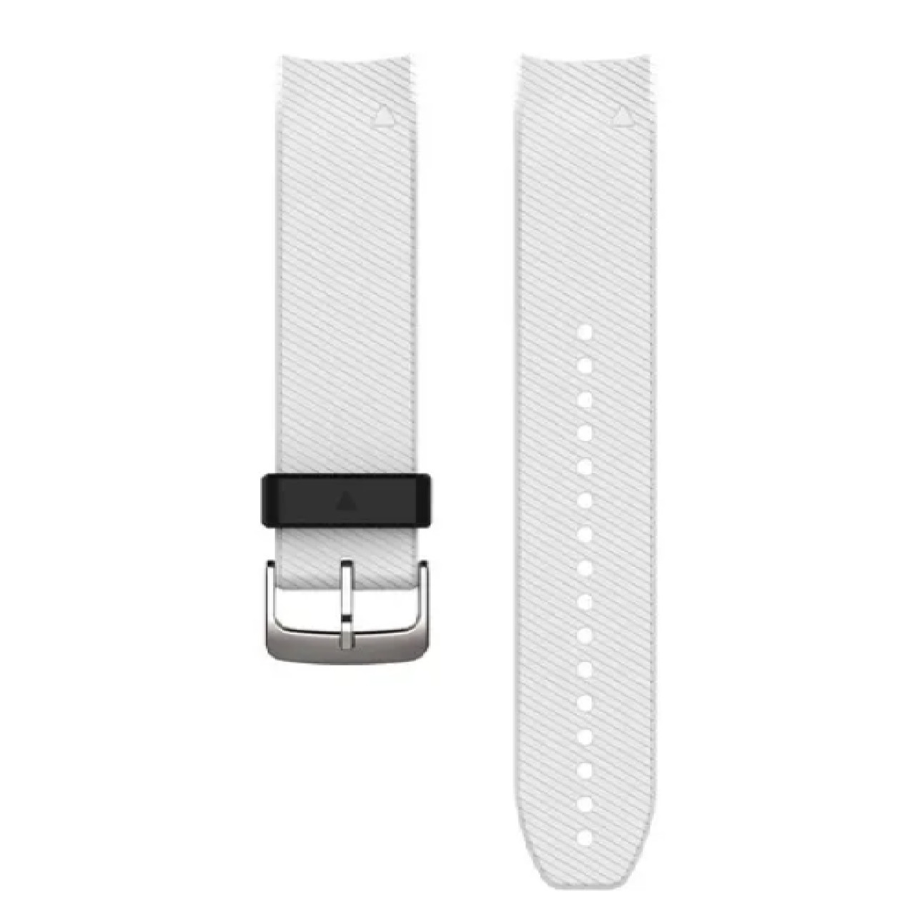 Garmin OEM QuickFit® 22 Watch Bands (Approach® S60) White Silicone, 010-12500-04