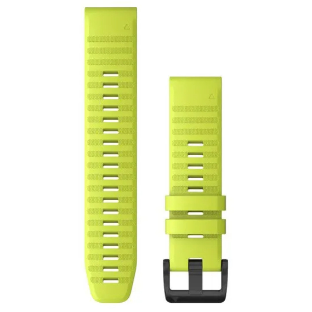 Garmin New OEM QuickFit® 22 Watch Bands Amp Yellow Silicone, 010-12863-04