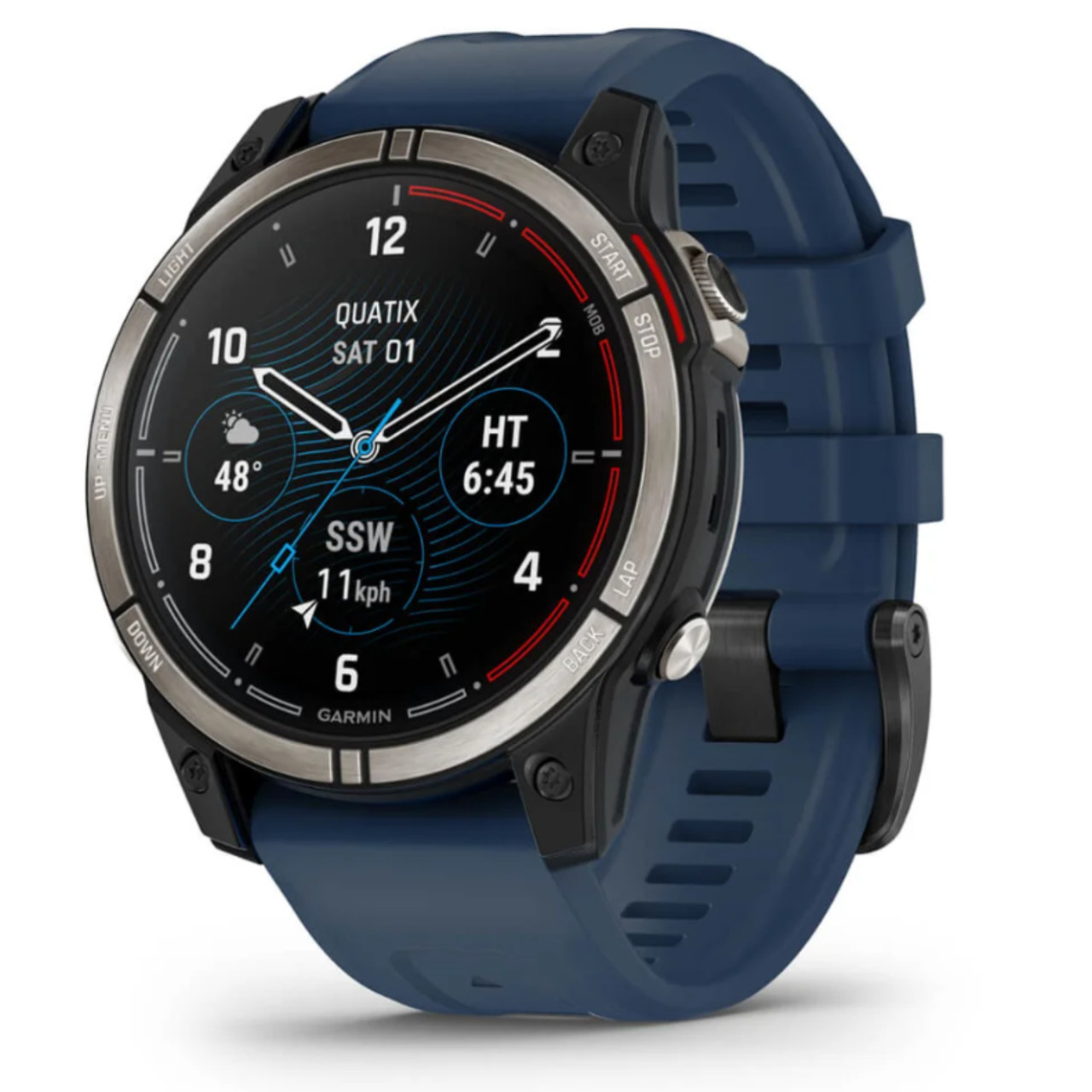 Garmin New OEM Best of Category ICAST 2022 quatix® 7 – Sapphire Edition Marine GPS Smartwatch with AMOLED Display, 010-02582-60