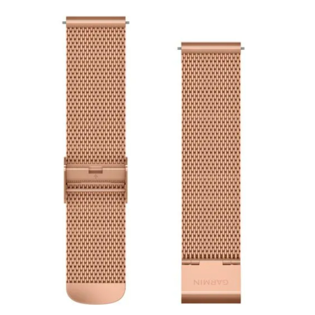 Garmin New OEM Quick Release Bands (20 mm) 18K Rose Gold PVD Milanese, 010-12924-24