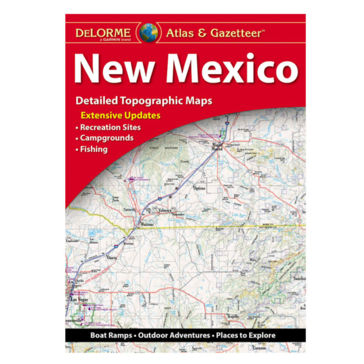 Garmin New OEM DeLorme® Atlas & Gazetteer Paper Maps New Mexico, 010-12917-00