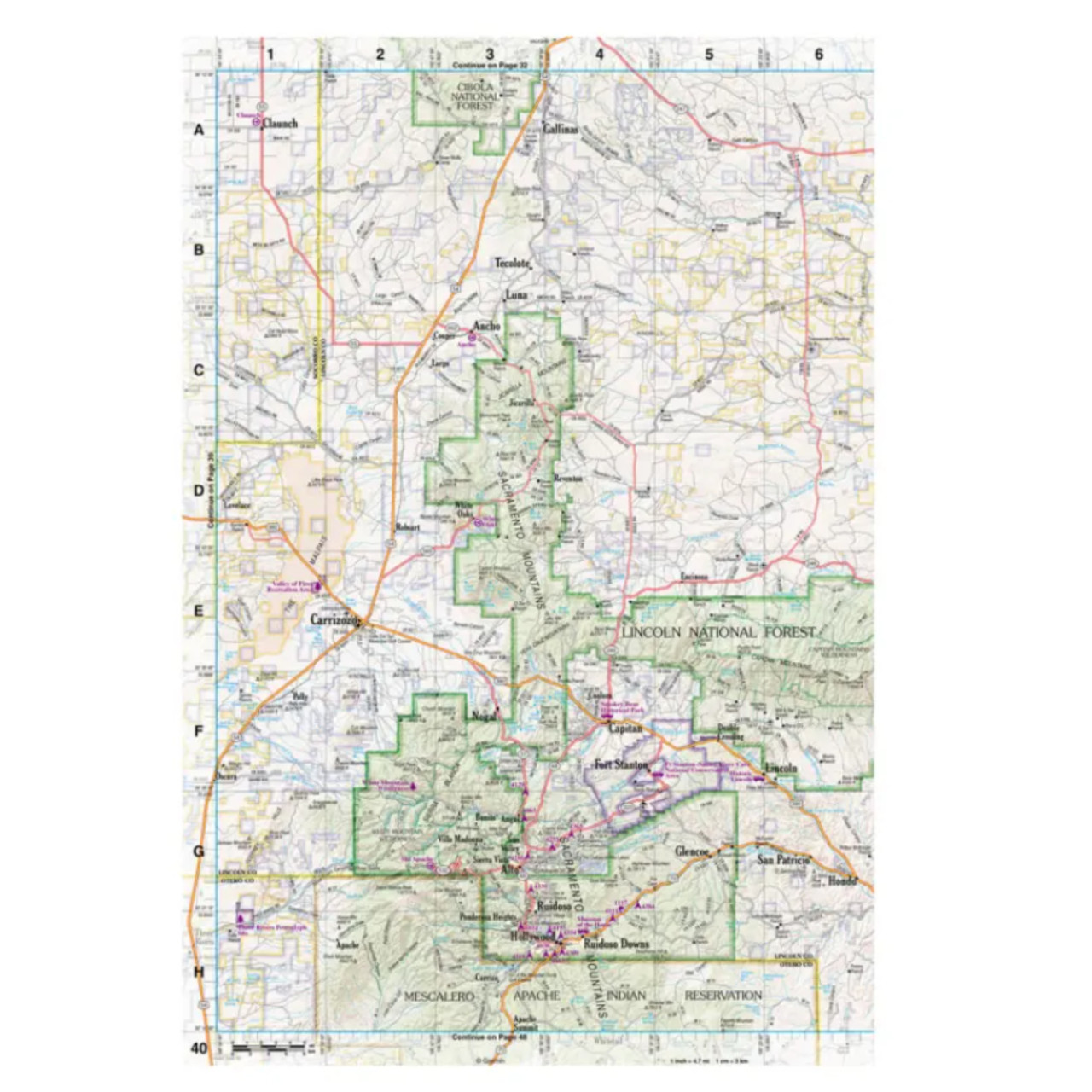 Garmin New OEM DeLorme® Atlas & Gazetteer Paper Maps New Mexico, 010-12917-00