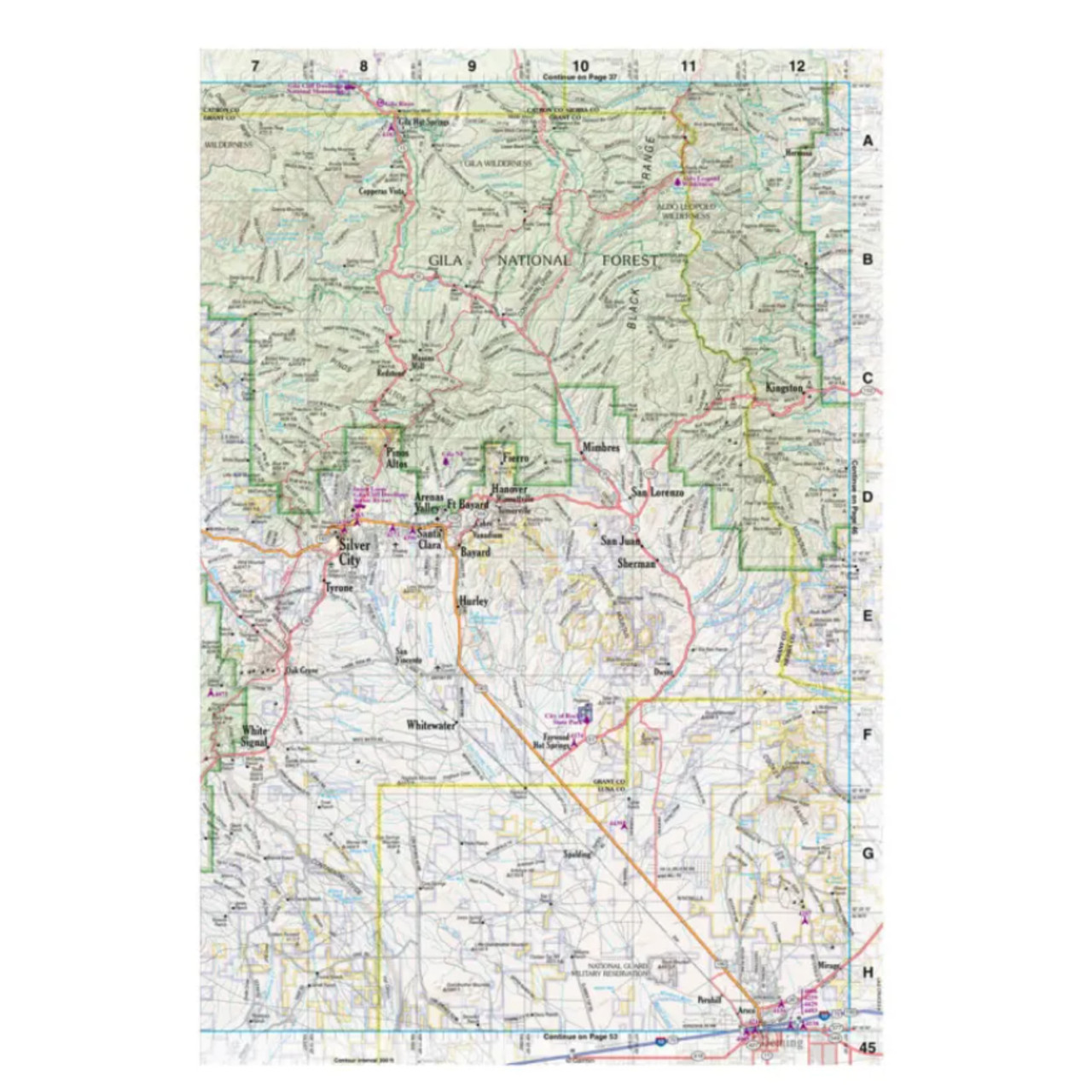 Garmin New OEM DeLorme® Atlas & Gazetteer Paper Maps New Mexico, 010-12917-00