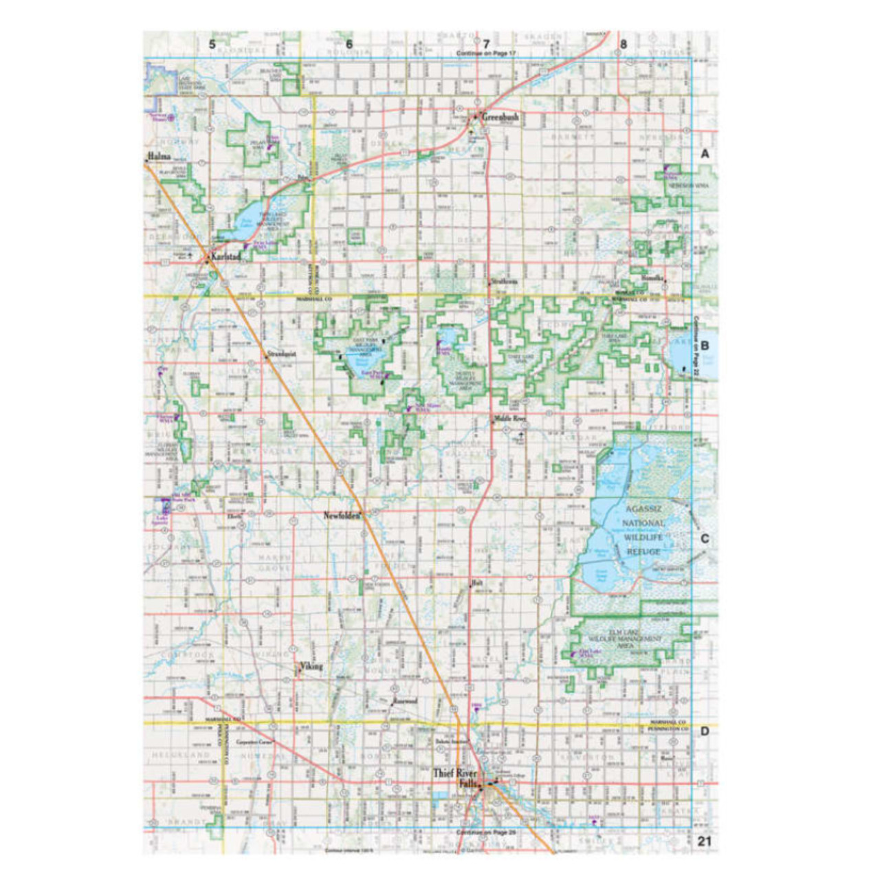 Garmin New OEM DeLorme® Atlas & Gazetteer Paper Maps Minnesota, 010-12958-00