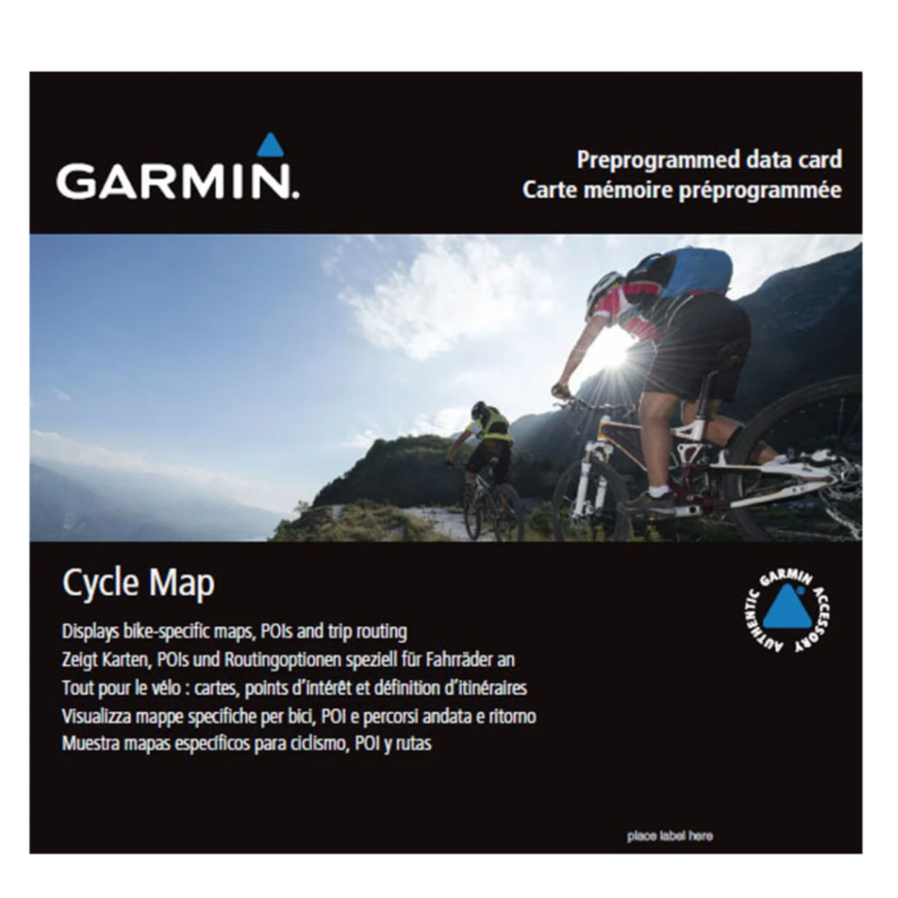 Garmin New OEM Cycle Map South America microSD™/SD™ card, 010-12965-00