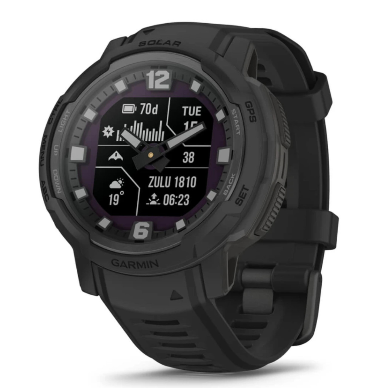 Garmin New OEM Instinct® Crossover Solar - Tactical Edition Black, 010-02730-10