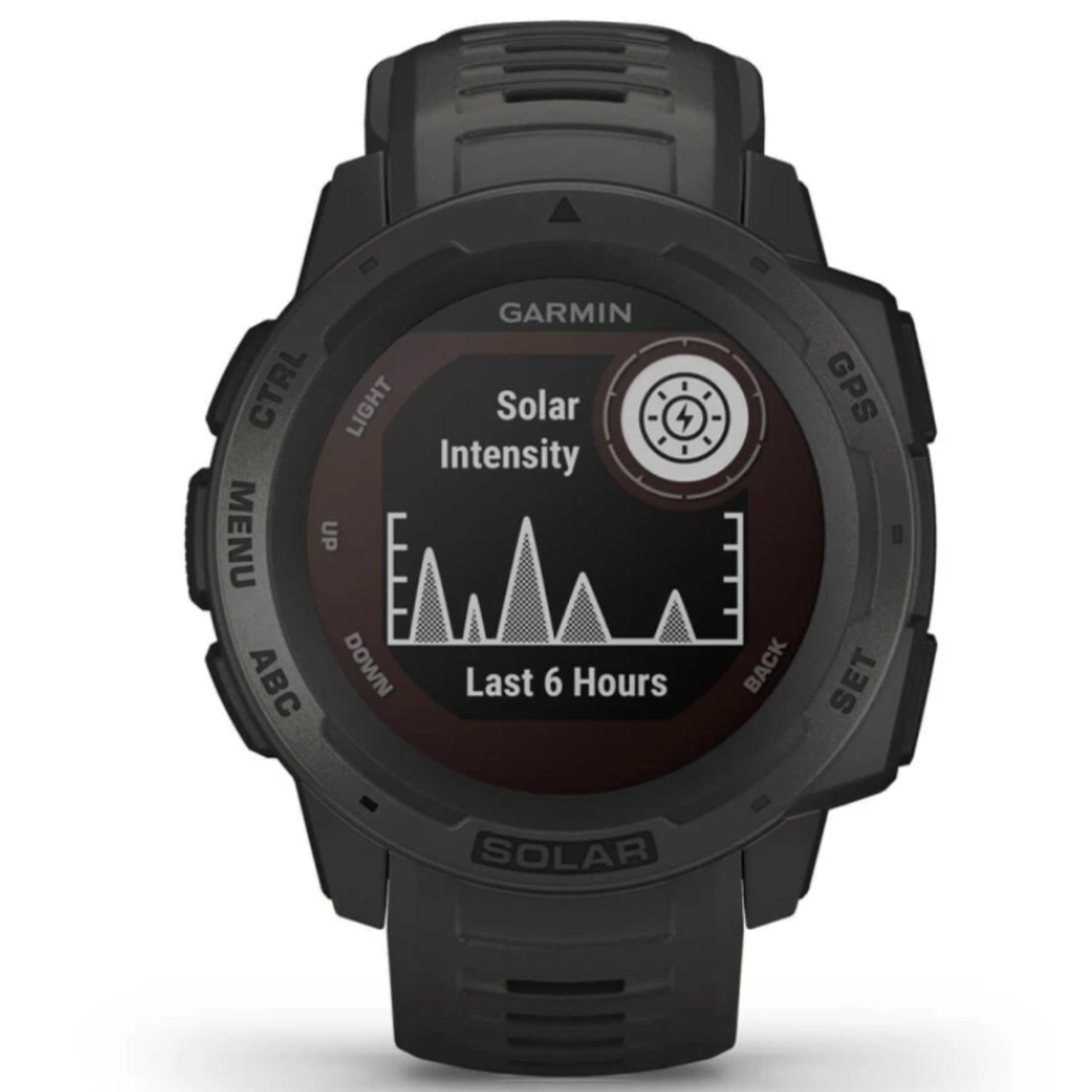 Garmin New OEM Instinct® Solar – Standard Edition Graphite, 010-02293-10