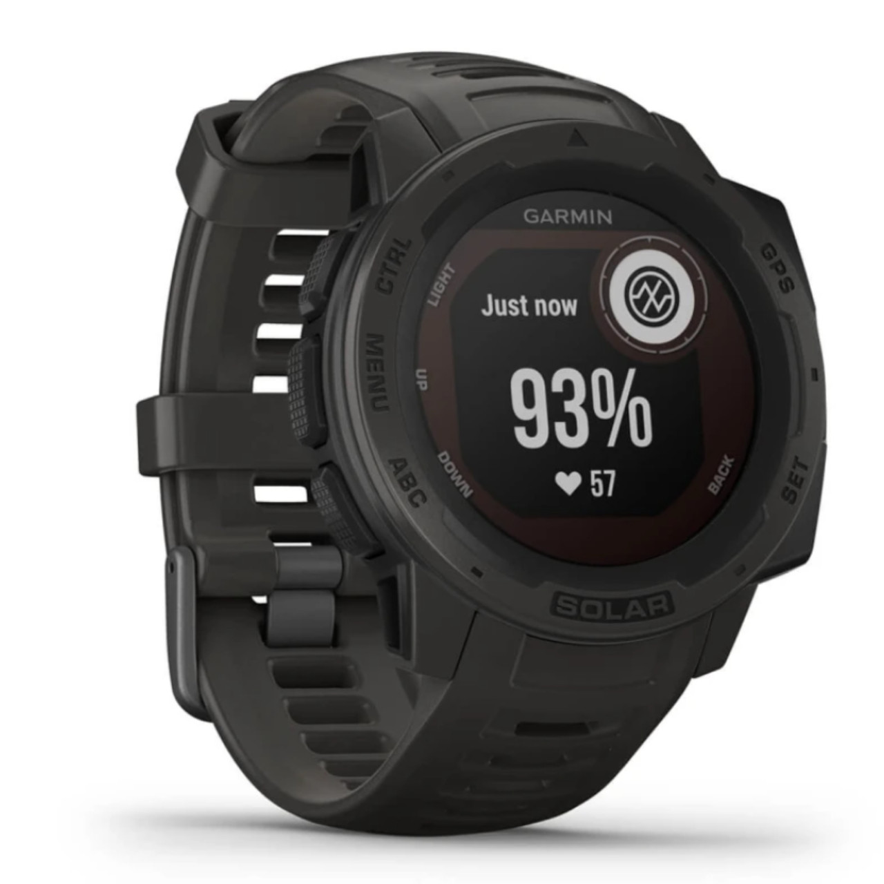 Garmin New OEM Instinct® Solar – Standard Edition Graphite, 010-02293-10