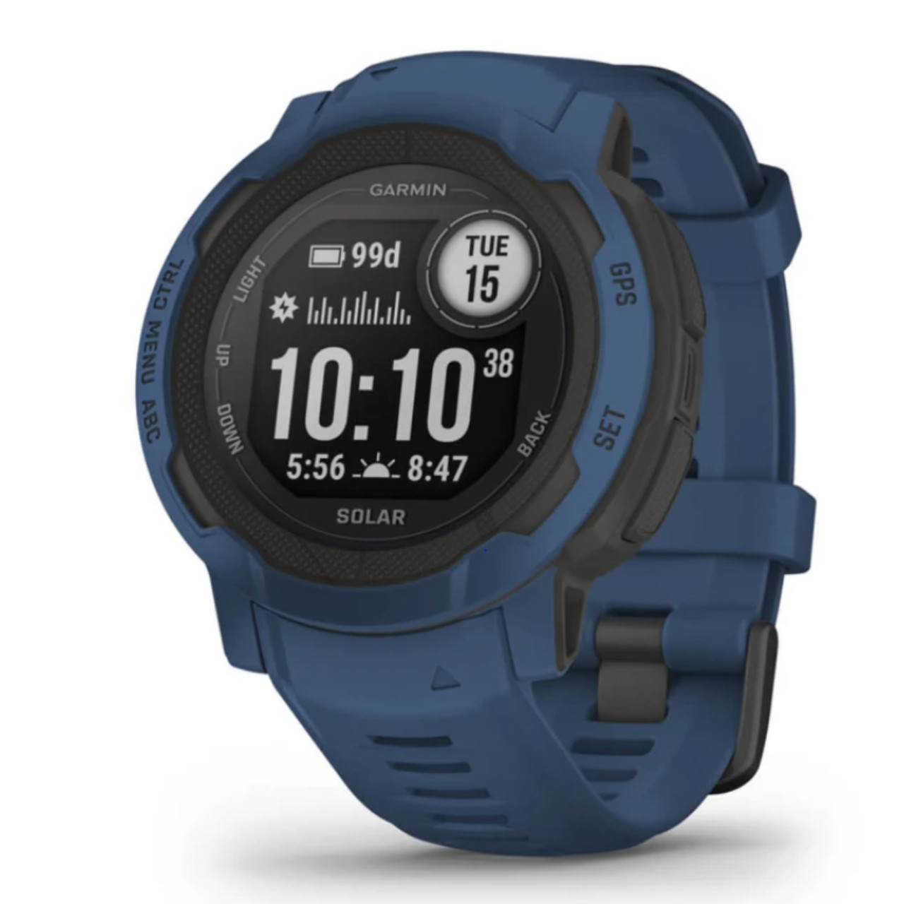 Garmin New OEM Instinct® 2 Solar Tidal Blue, 010-02627-16