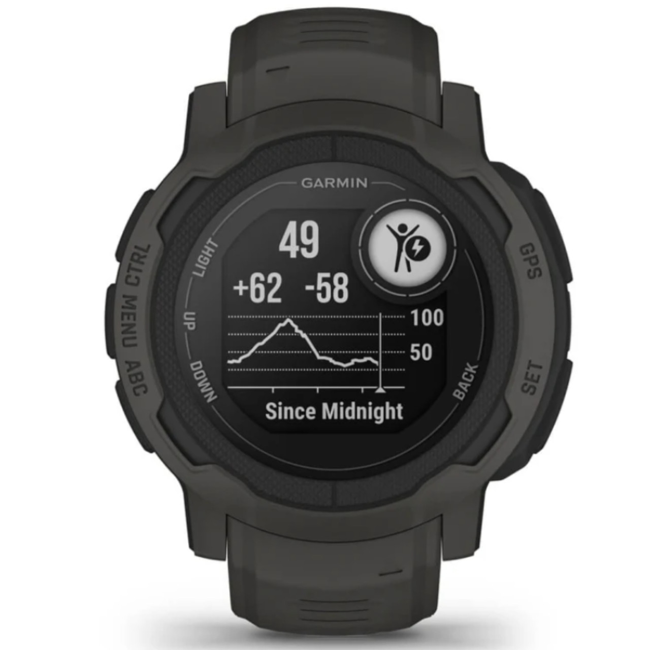 Garmin OEM Instinct® 2 - Standard Edition Graphite, 010-02626-10