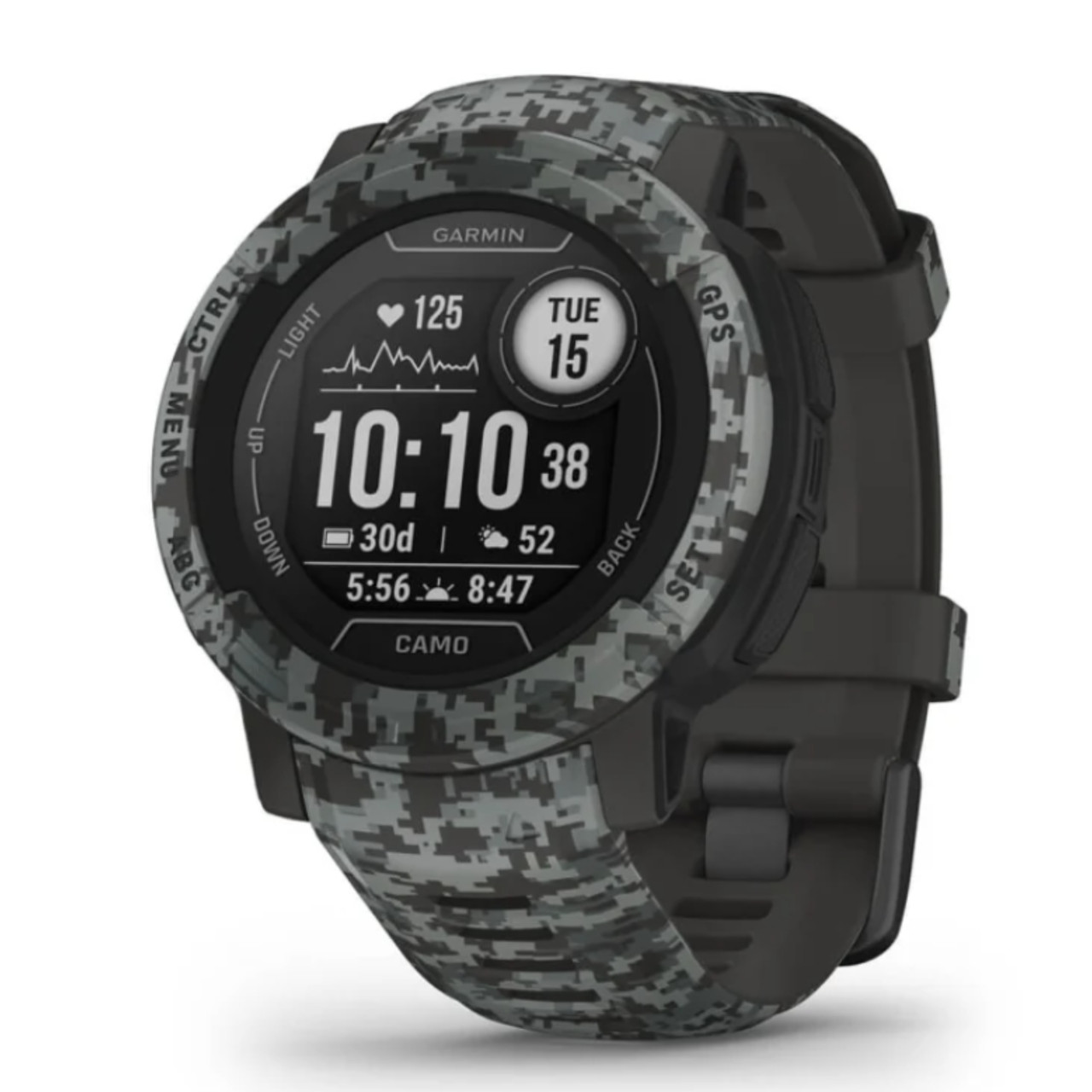 Garmin New OEM YWYW Start Designing Now Instinct® 2 - Camo Edition Graphite Camo, 010-02626-13