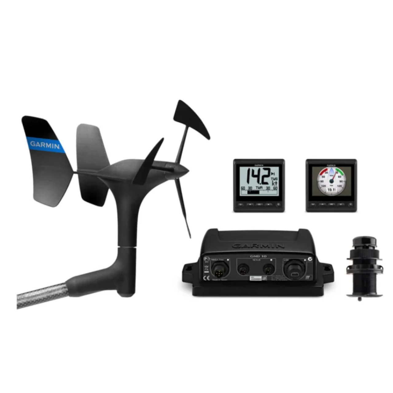 Garmin New OEM GMI™/GNX™ Wired Sail Pack 52 GMI™ 20, GNX™ 20, gWind™ Wired and DST810 transducers, 010-01248-90