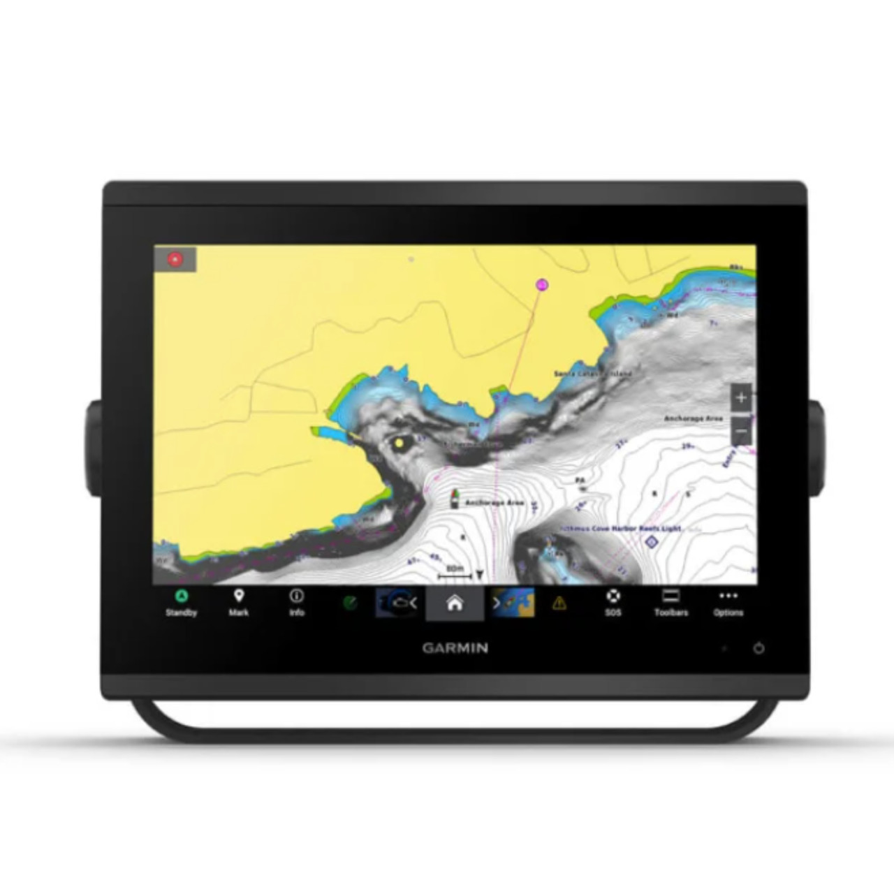 Garmin New OEM GPSMAP® 1223xsv SideVü, ClearVü and Traditional CHIRP Sonar with Worldwide Basemap 12", 010-02367-02