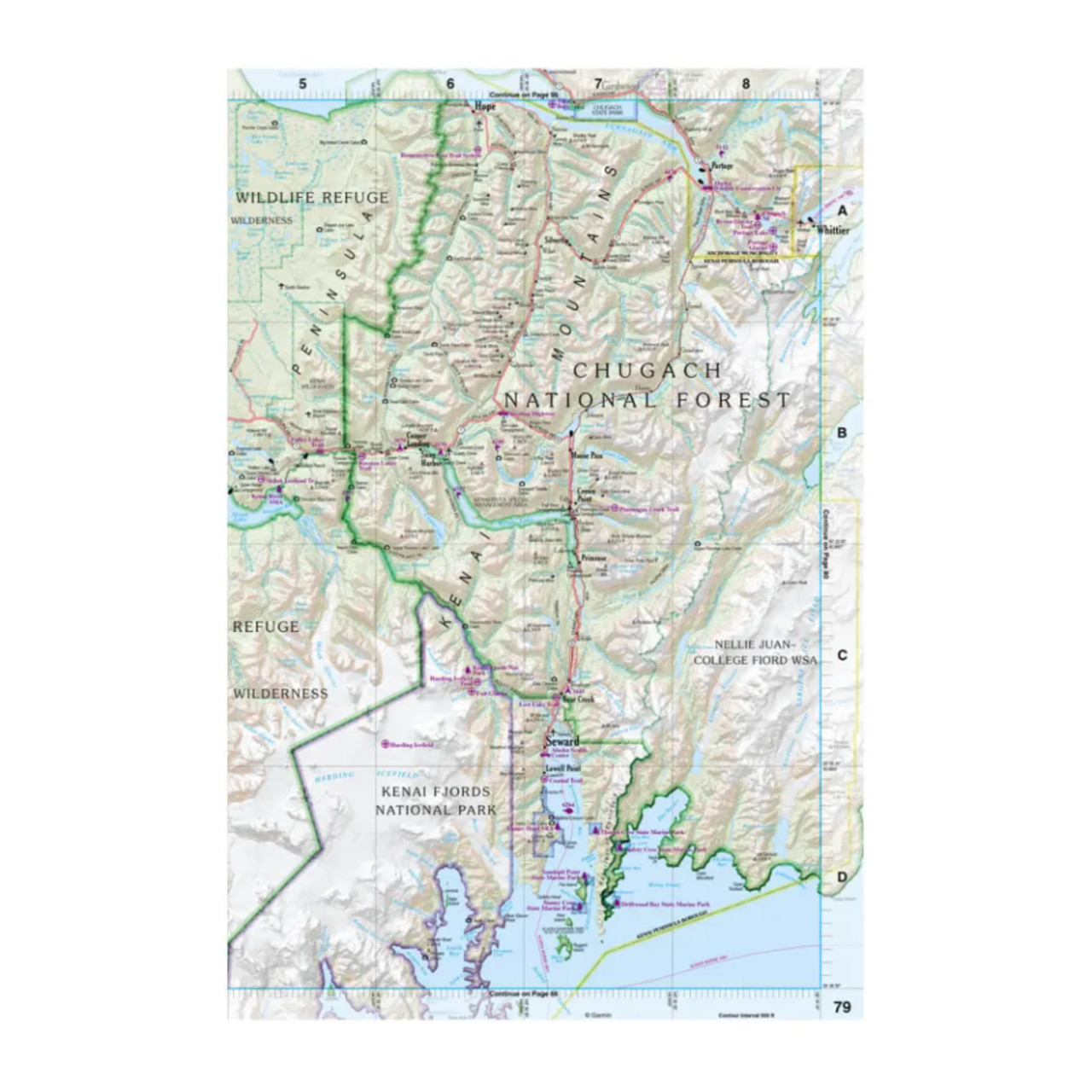 Garmin OEM DeLorme® Atlas & Gazetteer Paper Maps (Alaska), 010-13226-AK
