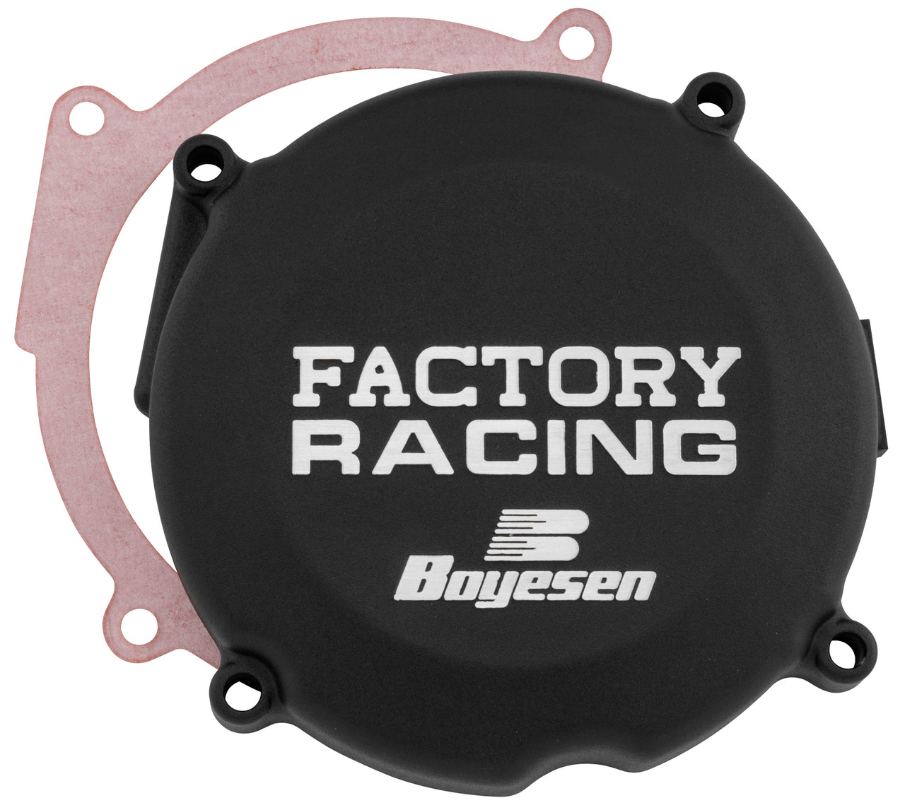 BOYESEN Ignition Cover - Black - Cr250, SC02B