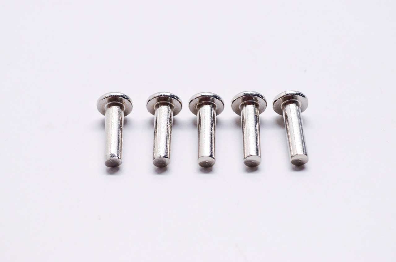 Ski-Doo New OEM Steel Flat Head Rivet, 5/PK, 390906200
