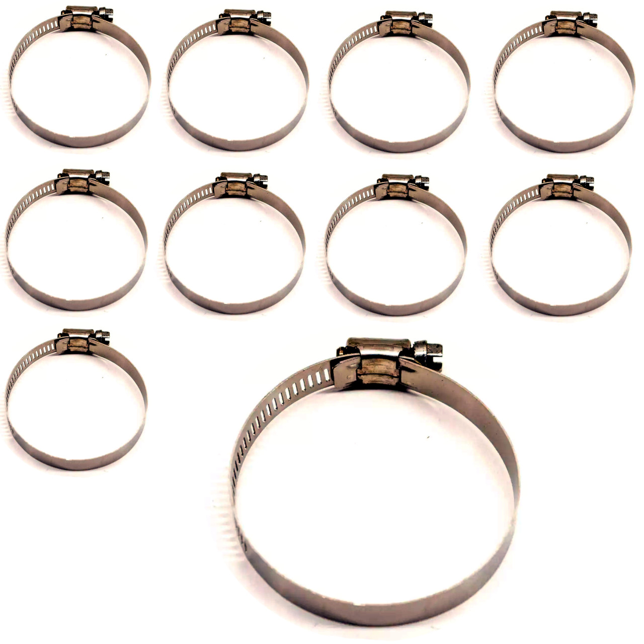 Sea-Doo OEM, Pack of 10 Tridon Clamps, Also for Ski-Doo/Can-Am/Other, 293650061